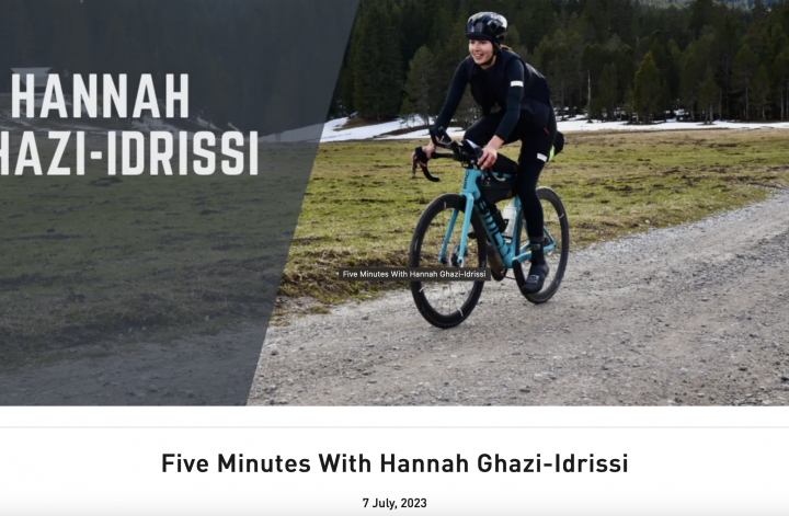 Beitragsbild bei DotWatcher zu "Five Minutes With Hannah Ghazi-Idrissi".